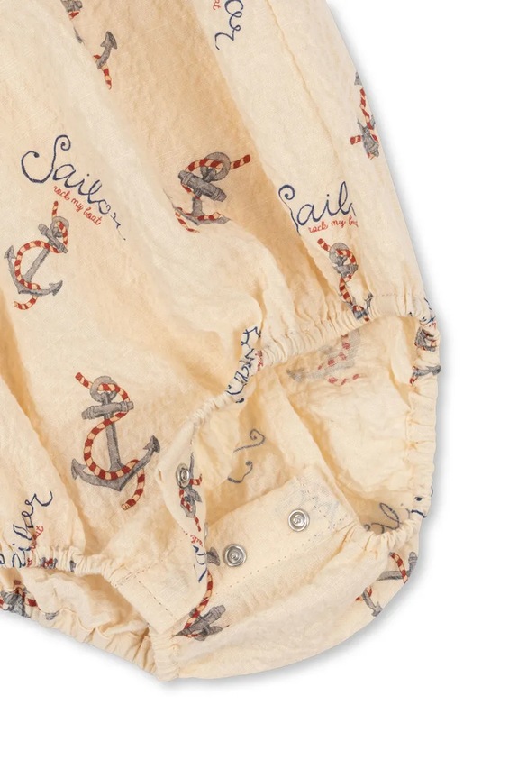 Body Konges Sløjd ELLIOT ROMPER GOTS KS103065 bež