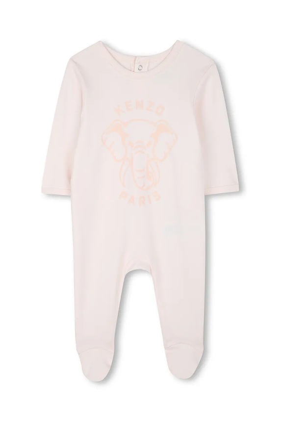 Αγορίστικα Βρεφική βαμβακερή ρόμπα Kenzo Kids K60866 ροζ