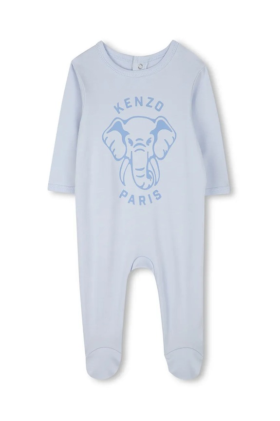 Αγορίστικα Βρεφική βαμβακερή ρόμπα Kenzo Kids K60866 μπλε