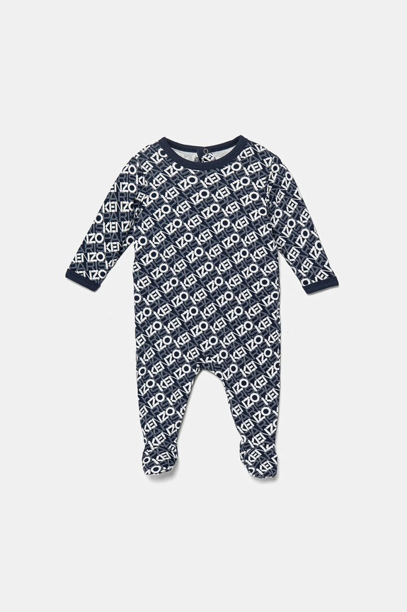 Kenzo Kids śpioszki bawełniane niemowlęce 2-pack K60872 biały SS25
