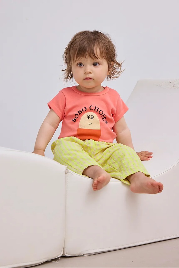 Bobo Choses body niemowlęce Morning Egg Produkt niemowlęcy pomarańczowy 125AB003