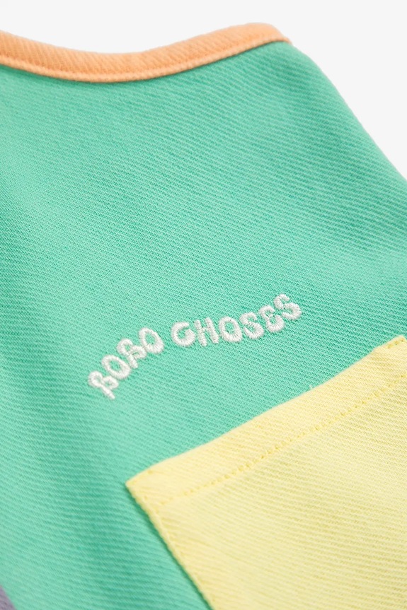 Αγορίστικα Βρεφικά βαμβακερά φορμάκια Bobo Choses 125AB074 πράσινο