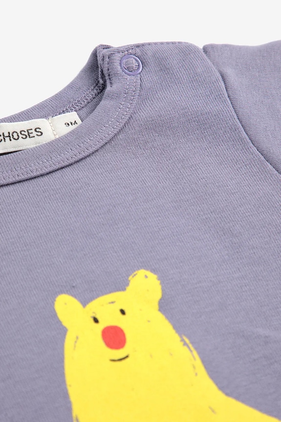 Bobo Choses body niemowlęce Hug Me Bear 125AB005 niebieski SS25