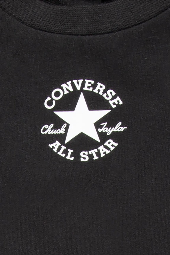 Κοριτσίστικα Φόρμες με φουφούλα μωρού Converse 5CD776 μαύρο