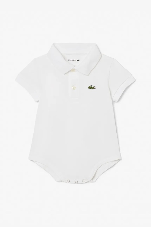 Lacoste body niemowlęce Produkt niemowlęcy biały 4J8412