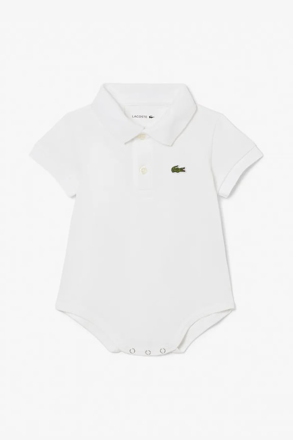 Lacoste body niemowlęce Produkt niemowlęcy biały 4J8412