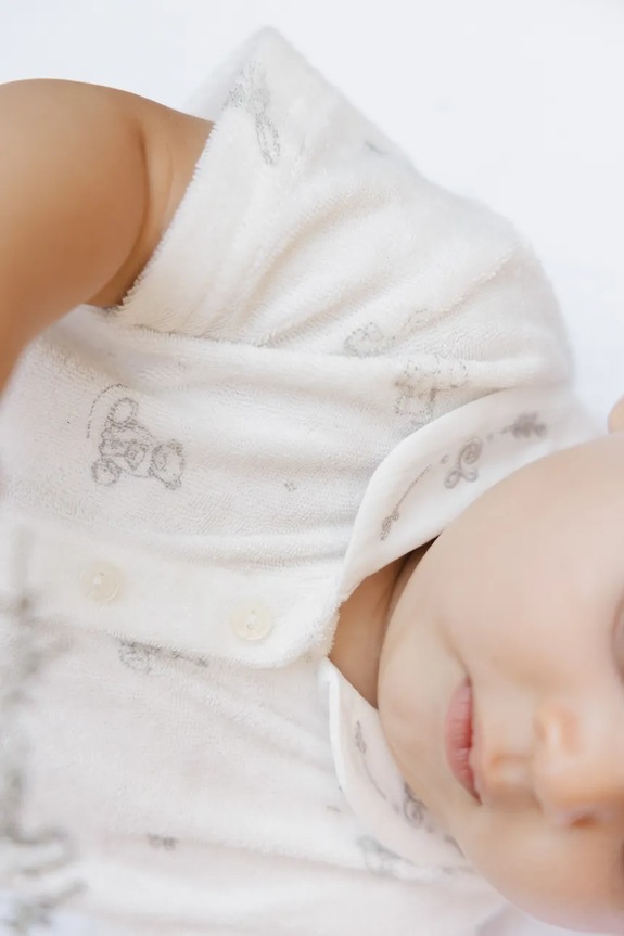 Tartine et Chocolat rampers bawełniany niemowlęcy CA33080