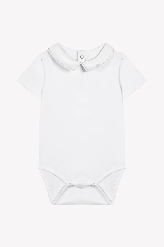 Tartine et Chocolat body bebe alb CA11071.60.74