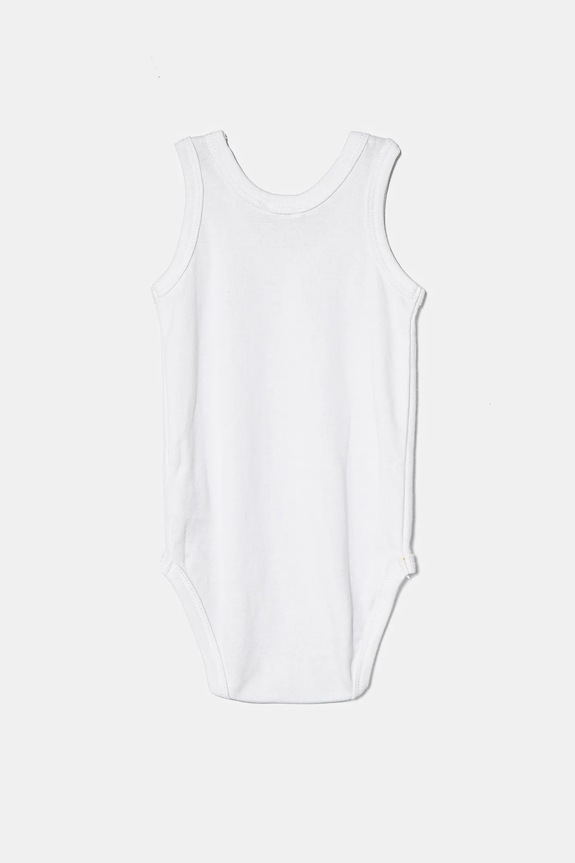 United Colors of Benetton body bawełniane niemowlęce 3-pack 3GI70B136.W.Reprop.PPYA niebieski
