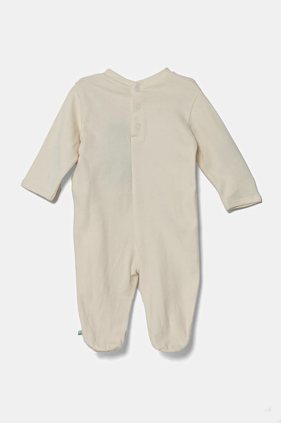 United Colors of Benetton śpioszki niemowlęce 37YW0T02F.W.Seasonal beżowy SS25