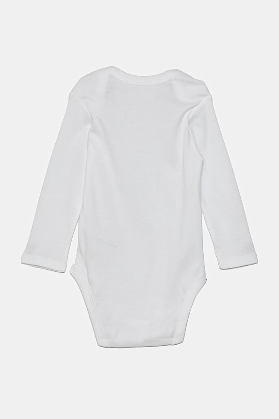 United Colors of Benetton body din bumbac pentru bebelusi 3-pack 3GI70B089.W.Reprop.PPYA roz SS25
