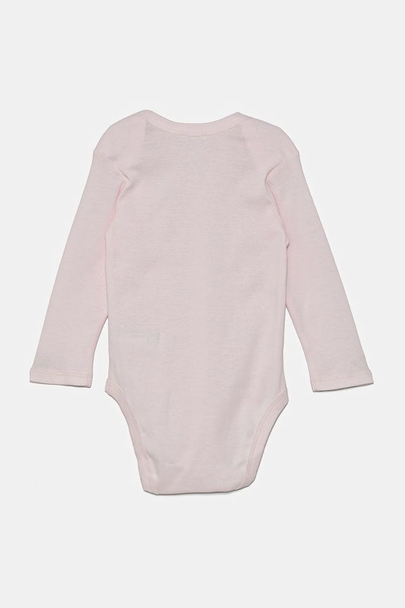 United Colors of Benetton body din bumbac pentru bebelusi 3-pack roz 3GI70B089.W.Reprop.PPYA