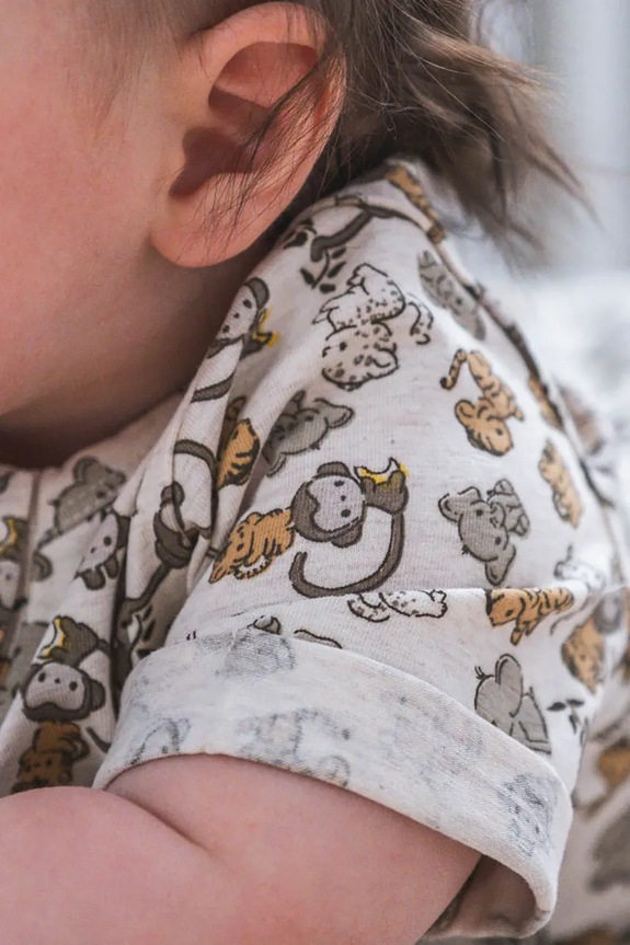 Chłopiec That's mine rampers niemowlęcy Pelle 157618 beżowy