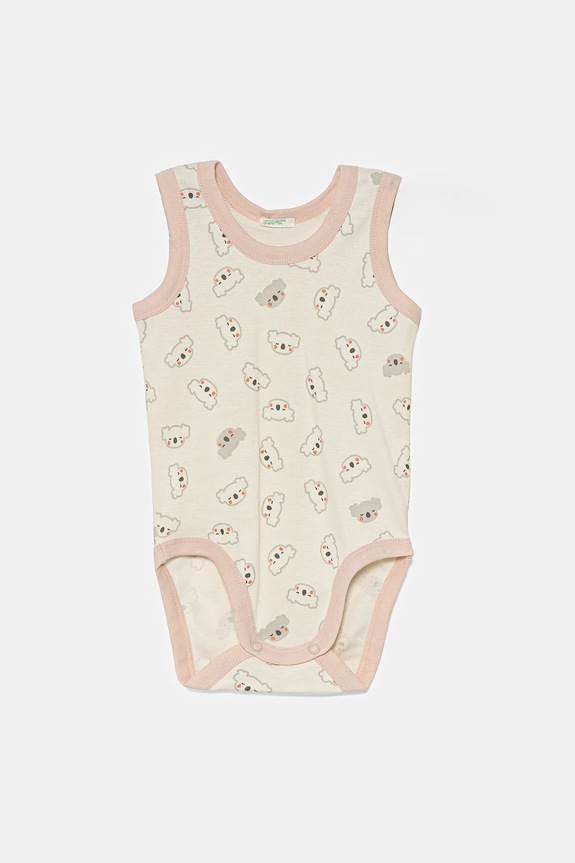 Αγορίστικα Βαμβακερά φορμάκια για μωρά United Colors of Benetton 2-pack 3GI70B00Y.W.Seasonal μπεζ