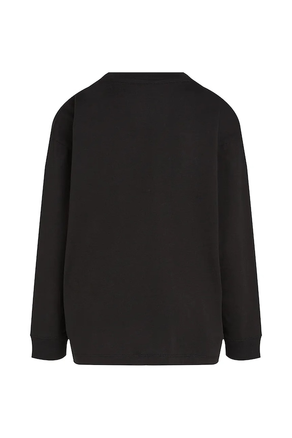 BIMBO Calvin Klein Jeans longsleeve in cotone bambino/a IB0IB02354.PPYA nero