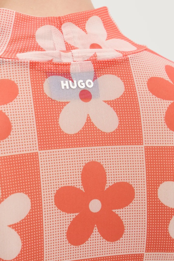 HUGO Blue longsleeve 50534739 pomarańczowy