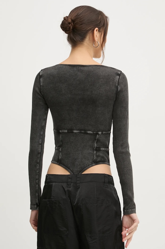 Odzież Karl Lagerfeld Jeans body A1W17041 szary