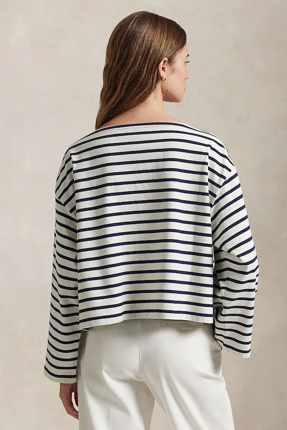 Polo Ralph Lauren pamut hosszúujjú 211959103 fehér AW25