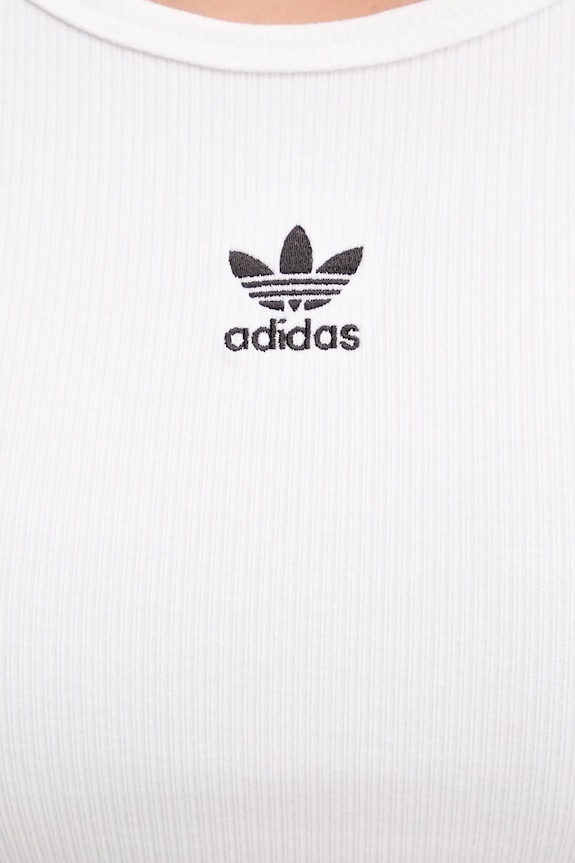 Tričko s dlhým rukávom adidas Originals Essential JC9011 biela