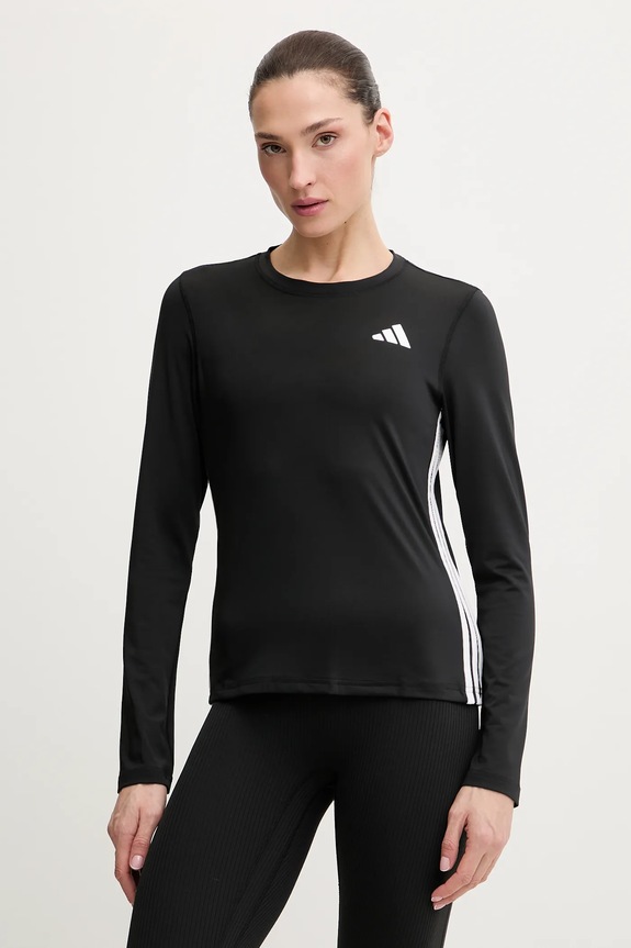 Μακρυμάνικο προπόνησης adidas Performance Train Essentials κανονικό μαύρο JD6521