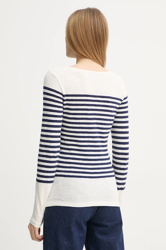 Odzież Marc O'Polo longsleeve bawełniany 502219652597 beżowy