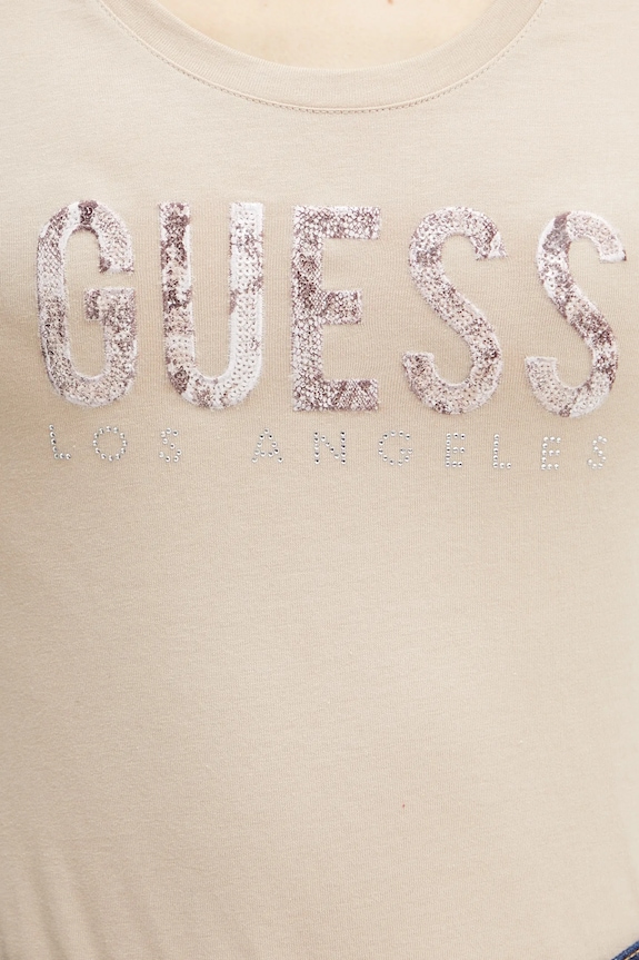 Μακρυμάνικο Guess W5RI66.I3Z14 μπεζ