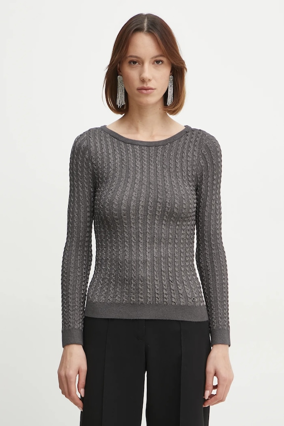 Guess maglione JOSIE medio spessore grigio W5RR04.Z3KT0