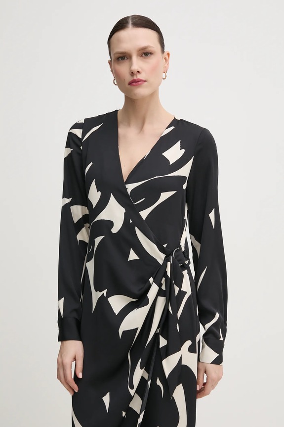 Сукня Dkny DD4JSD34 чорний SS25