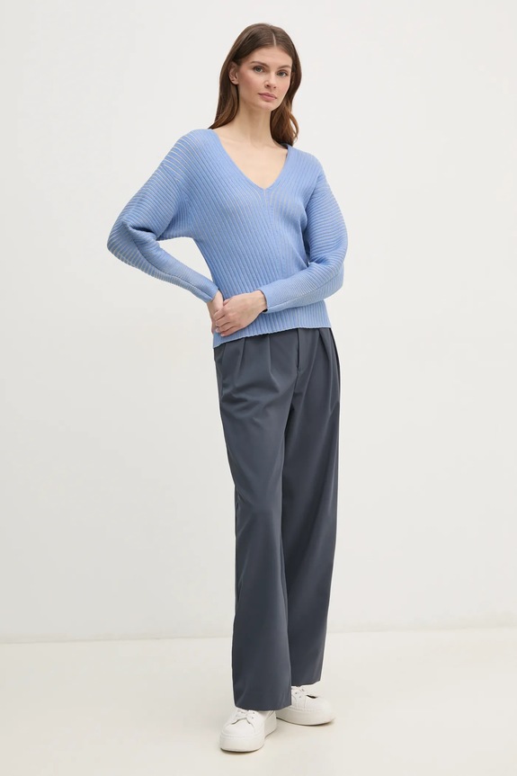 Dkny pulover P4KSAL67 albastru SS25