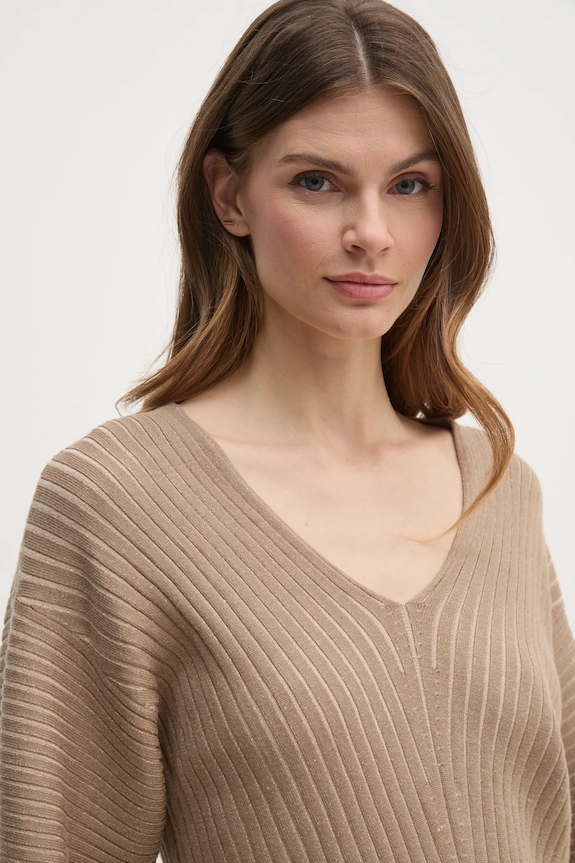 Dkny sweter beżowy P4KSAL67