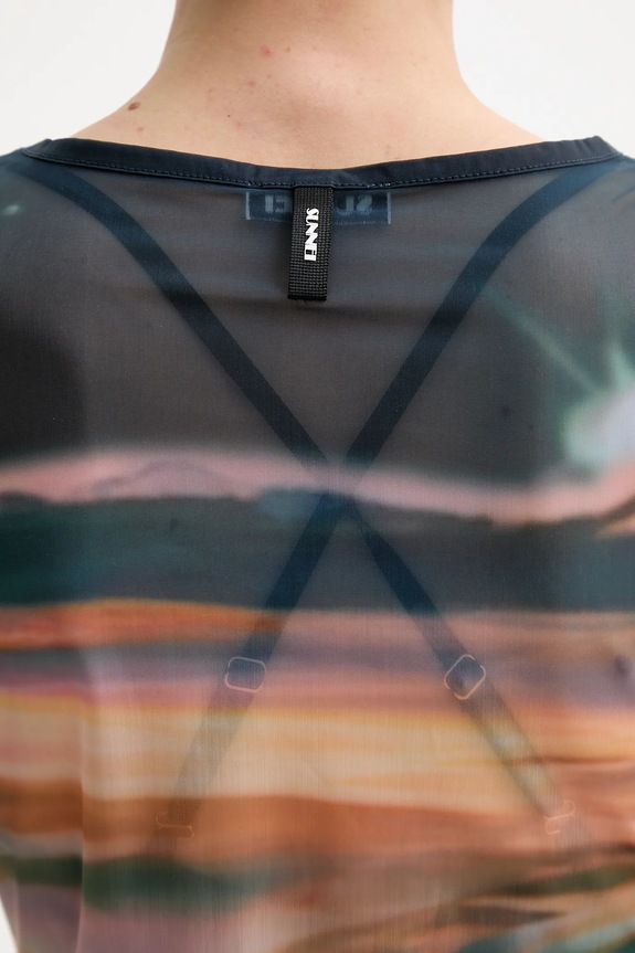 Μακρυμάνικο Sunnei RTWWTOP016 πολύχρωμο