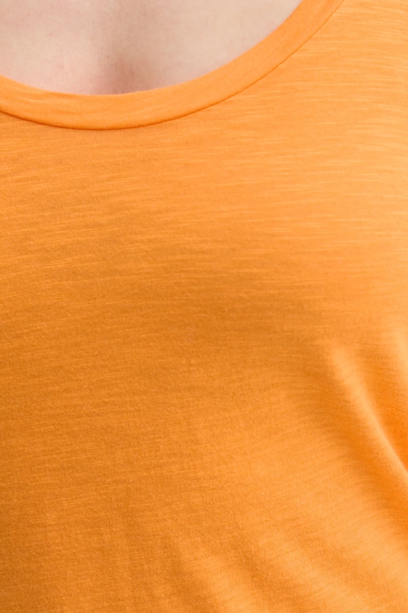 American Vintage longsleeve JAC49VE25 portocaliu