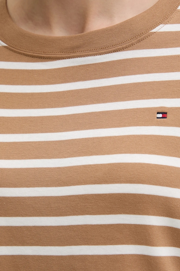 Tommy Hilfiger pamut hosszúujjú WW0WW45519 zöld