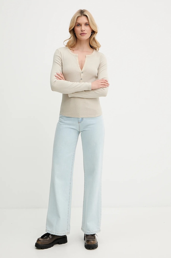 G-Star Raw hosszú ujjú D26140.D968 bézs AW25