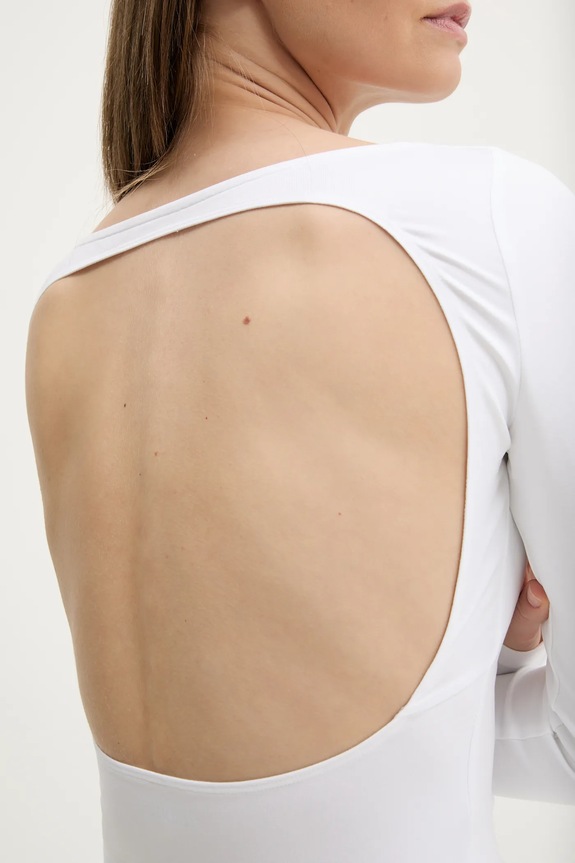 Μακρυμάνικο Hollister Co. KI339.5068.100 λευκό