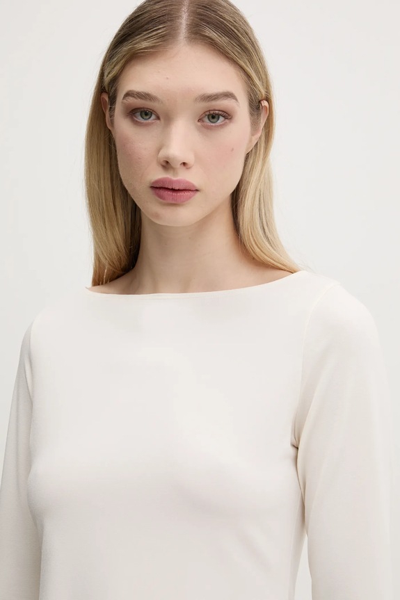 Μπλουζάκι Abercrombie & Fitch μπεζ KI139.5210.178