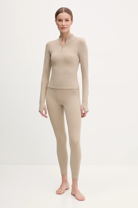 JOYINME longsleeve do jogi Motion Longsleeve.Motion beżowy AW25