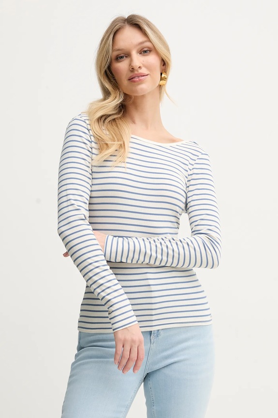 Morgan longsleeve TMAKIA curele alb TMAKIA