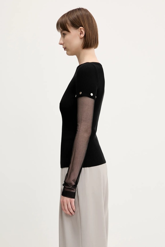 Pulover Sportmax Alcide 2512361111600 crna SS25