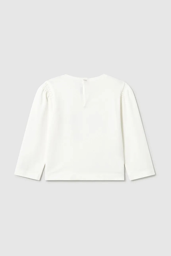 Dječja majica dugih rukava Mayoral 1050.4G.Baby.PPYA bež SS25