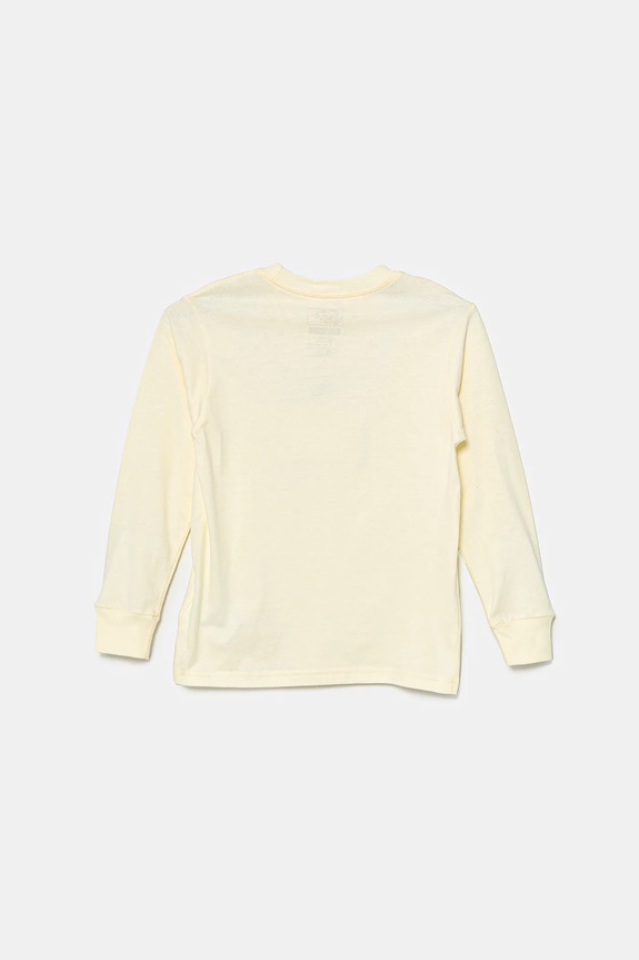 Vans gyerek pamut hosszú ujjú felső Cuddle Bear VN000MG7E301 sárga SS25