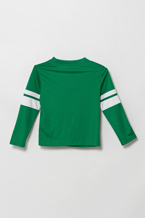 Chłopiec adidas Performance longsleeve dziecięcy JN7491 zielony