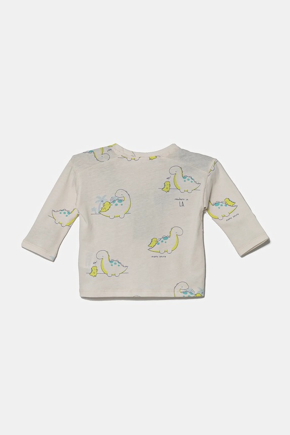 United Colors of Benetton longsleeve in cotone bambino/a 3H12A1064.W.Seasonal beige SS25