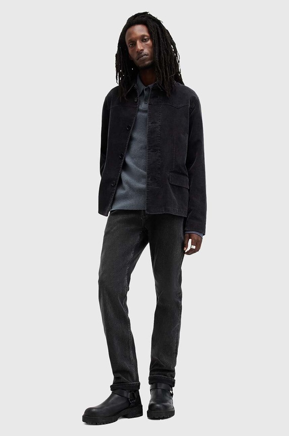AllSaints gyapjúkeverék pulóver STATTEN M038KA