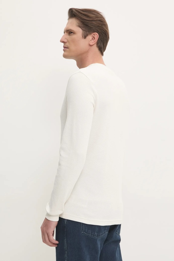 Ruházat Calvin Klein Jeans pamut hosszúujjú J30J327117 bézs