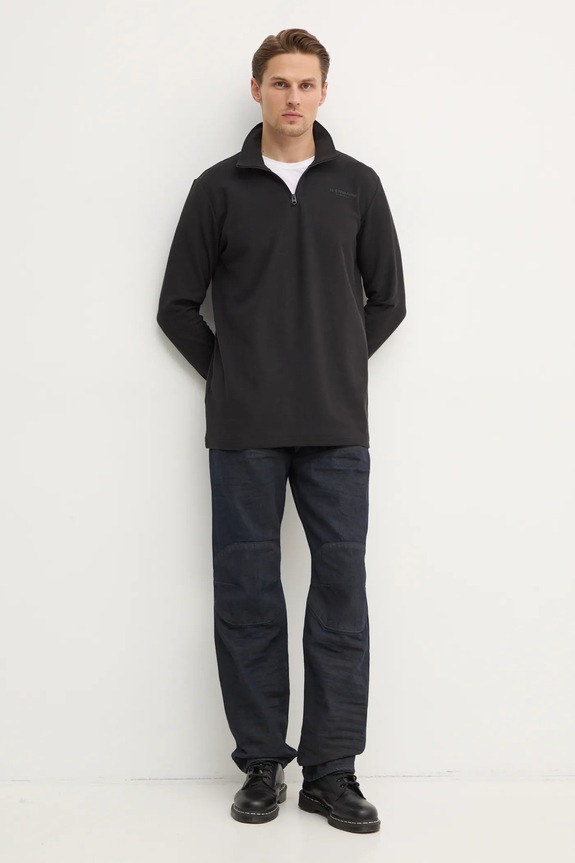 G-Star longsleeve bawełniany D26452.D617 czarny SS25