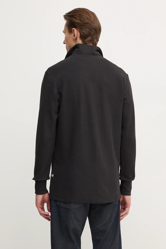 Odzież G-Star longsleeve bawełniany D26452.D617 czarny