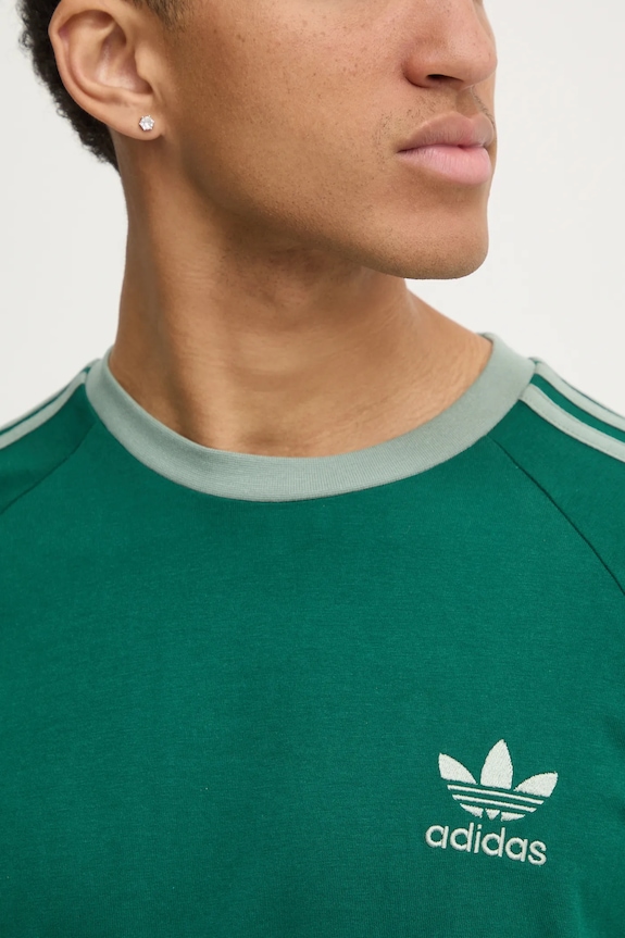 Tričko s dlouhým rukávem adidas Originals 3-Stripes JD0540