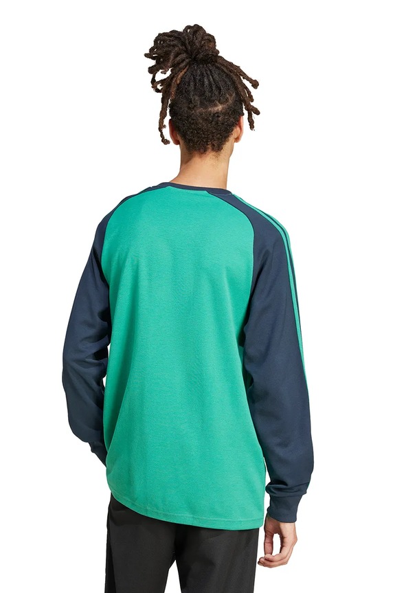 Tričko s dlouhým rukávem adidas Originals JERSEY JC8373 zelená