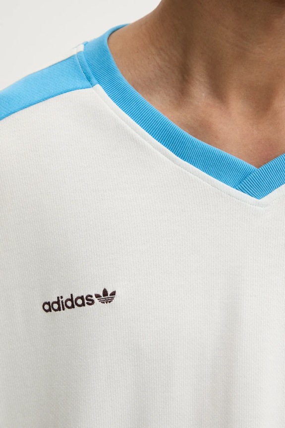 Tričko s dlouhým rukávem adidas Originals JERSEY JC8374 béžová